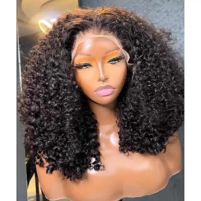 Effortless Curly Bob Wig