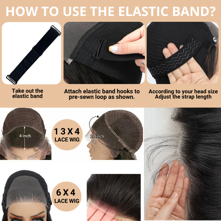 Ginger Orange Body Wave 13x4 Transparent Lace Wig Natural Wave Pre Plucked Human Hair Wigs