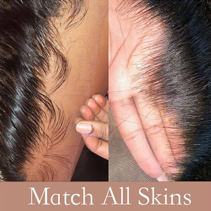 Straight Hair 13x4/13x4x1 HD Lace Front Wig Natural Color Pre Plucked With Baby Hair 100%  Real Human Hair Wig-Geeta Hair