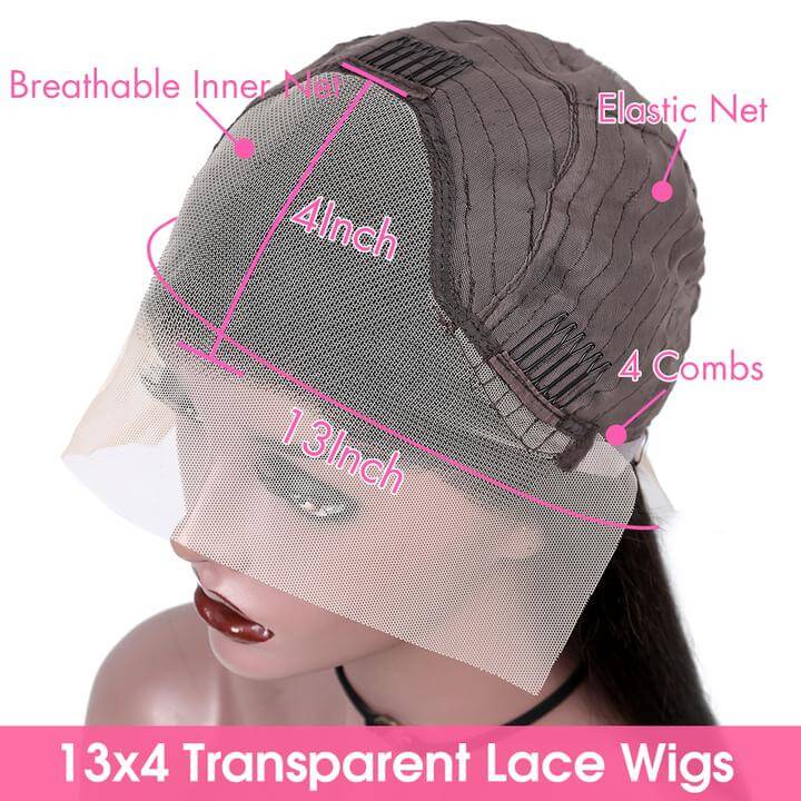 No Code Need: Glueless 4x4/13x4 Invisible HD Lace Front Pre Plucked Natural Hairline Curly Bob Wig-Geeta Hair