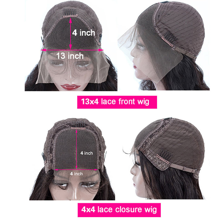 Body Wave #33 Ombre Dark Auburn Lace Front Wig HD Invisible Lace Human Hair Wigs Pre Plucked Hairline-GeetaHair