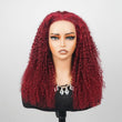 Luxury Designer Series 250% Density 99J Burgundy Lace Front Wigs Human Hair Burgundy Bob Wig For Woman  Pre Plucked Natural Hairline