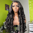 300% Density 3D Body Wave 13x6 Lace Frontal Wig Pre Plucked Pre Bleached Pre Cut Gluless Wig No Code Needed