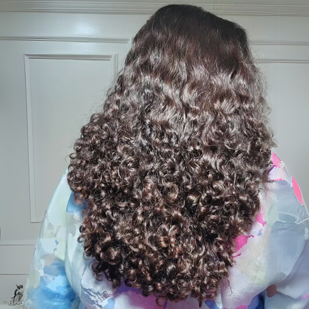 300% Density Resilient Curly 13x4 Lace Front Human Hair Wigs Pre Cut Glueless Wigs for Women