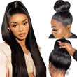 Straight Hair 360 Lace Frontal Wigs Pre Plucked With Baby Hair 100% Virgin Human Hair Wigs Near Me-GeetaHair