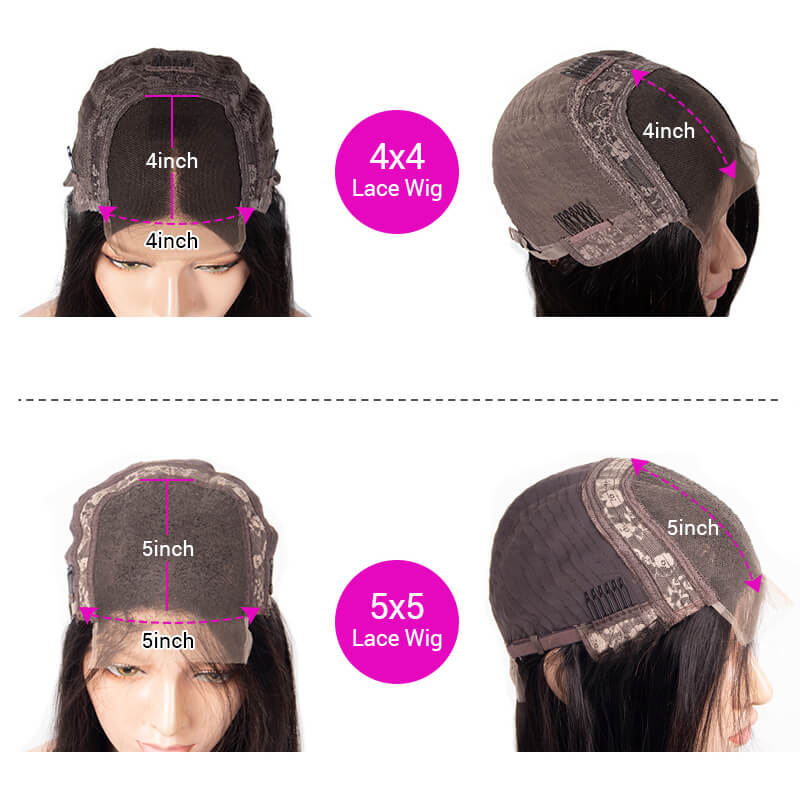 Over $101 Save $100: Body Wave 4x4 HD Lace Closure Wig - Spring 2023 Flash Sale