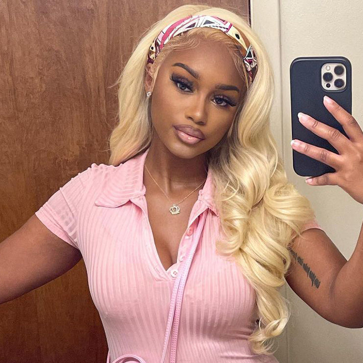 613 Hair Headband Body Wave Human Hair Wigs Glueless Brazilian Virgin Hair Wig