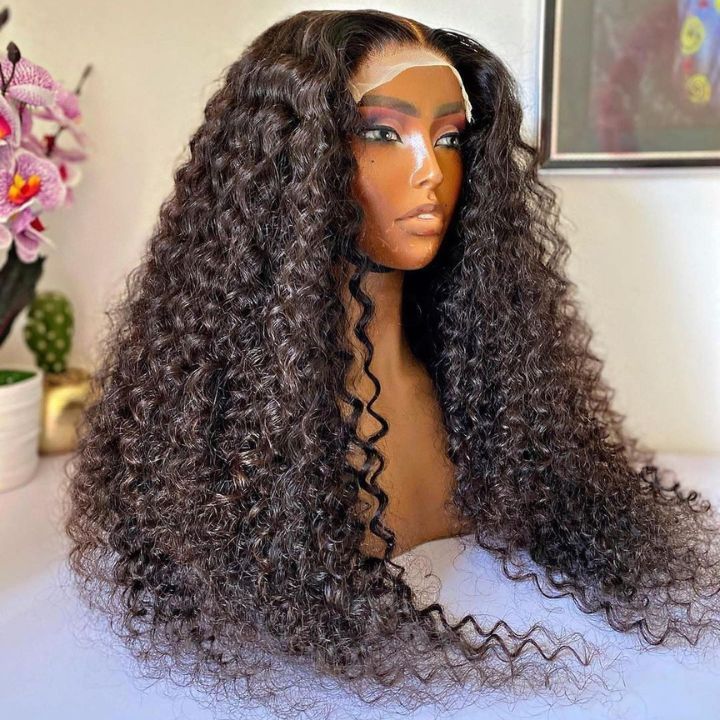 Bogo Sale $369= 28" T1B/2/4 Straight Wig + 24" Deep Wave Wig