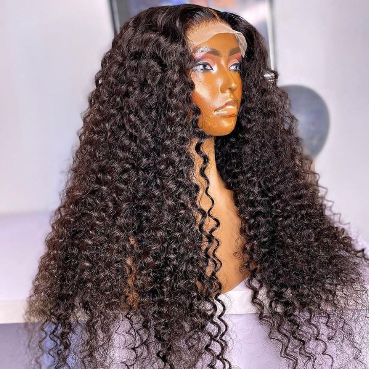 Bogo Sale $369= 28" T1B/2/4 Straight Wig + 24" Deep Wave Wig