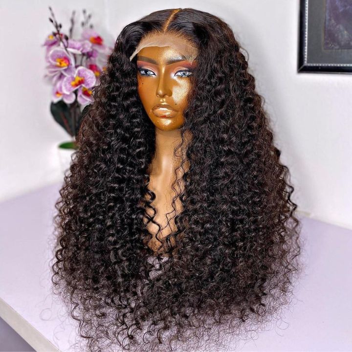 Bogo Sale $369= 28" T1B/2/4 Straight Wig + 24" Deep Wave Wig