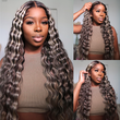 Balayage Loose Deep Wave 13x4/4x4 HD Lace Wig For Women Highlight Human Hair Wigs With Baby Hair-Geeta Hair