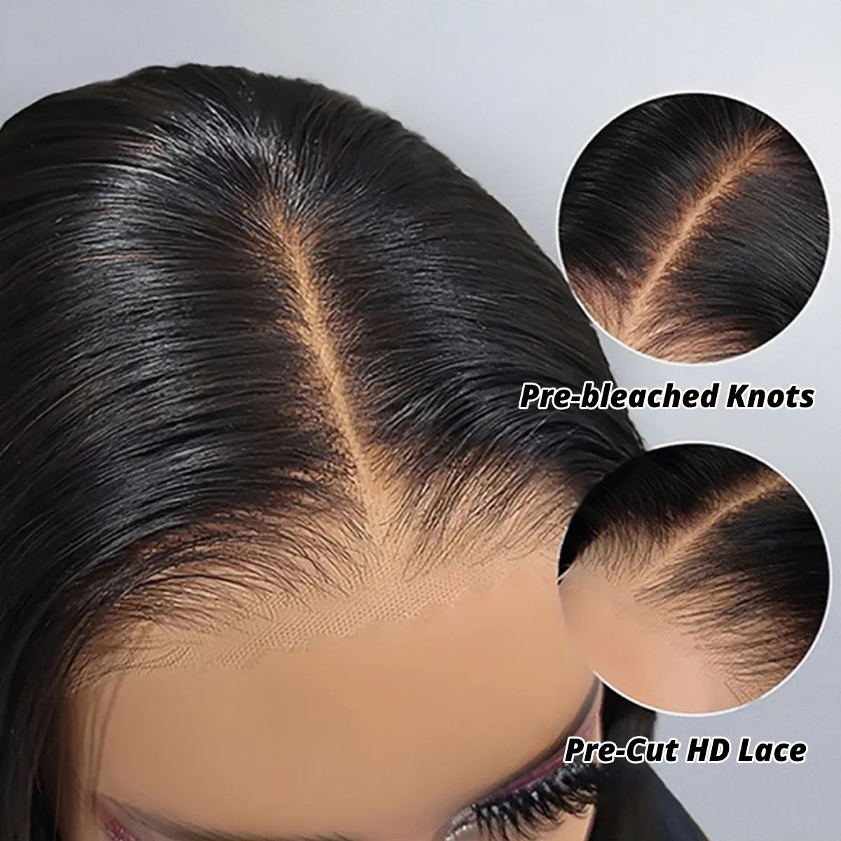 Wear Go Glueless Body Wave Pre Cut HD Transaparent Lace 100% Virgin Human Hair Wigs Wear & Go Pre Plucked Hairline Air Cap Wig-Geeta Hair