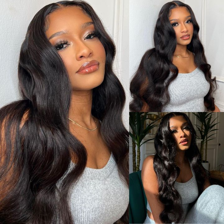 Body Wave Hair Glueless 5x5 HD Lace Closure Wig 100% Virgin Human Hair Wigs-Geeta Hair