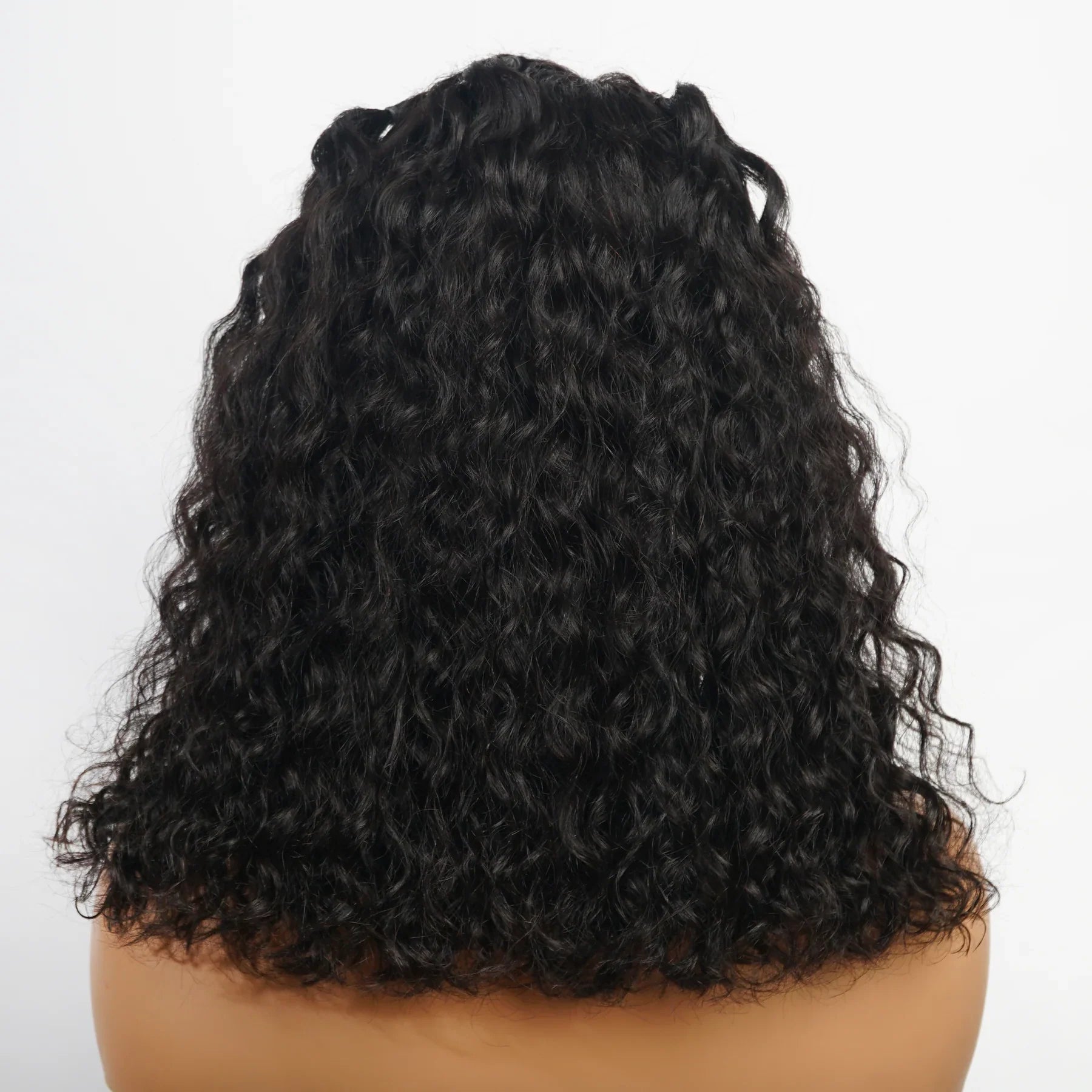 Bogo Sale $199= 16” Braided Water Wave Wig + 14” 99J Straight Bangs Wig