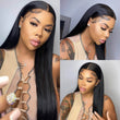 Straight Hair 13x4/13x4x1 HD Lace Front Wig Natural Color Pre Plucked With Baby Hair 100%  Real Human Hair Wig-Geeta Hair