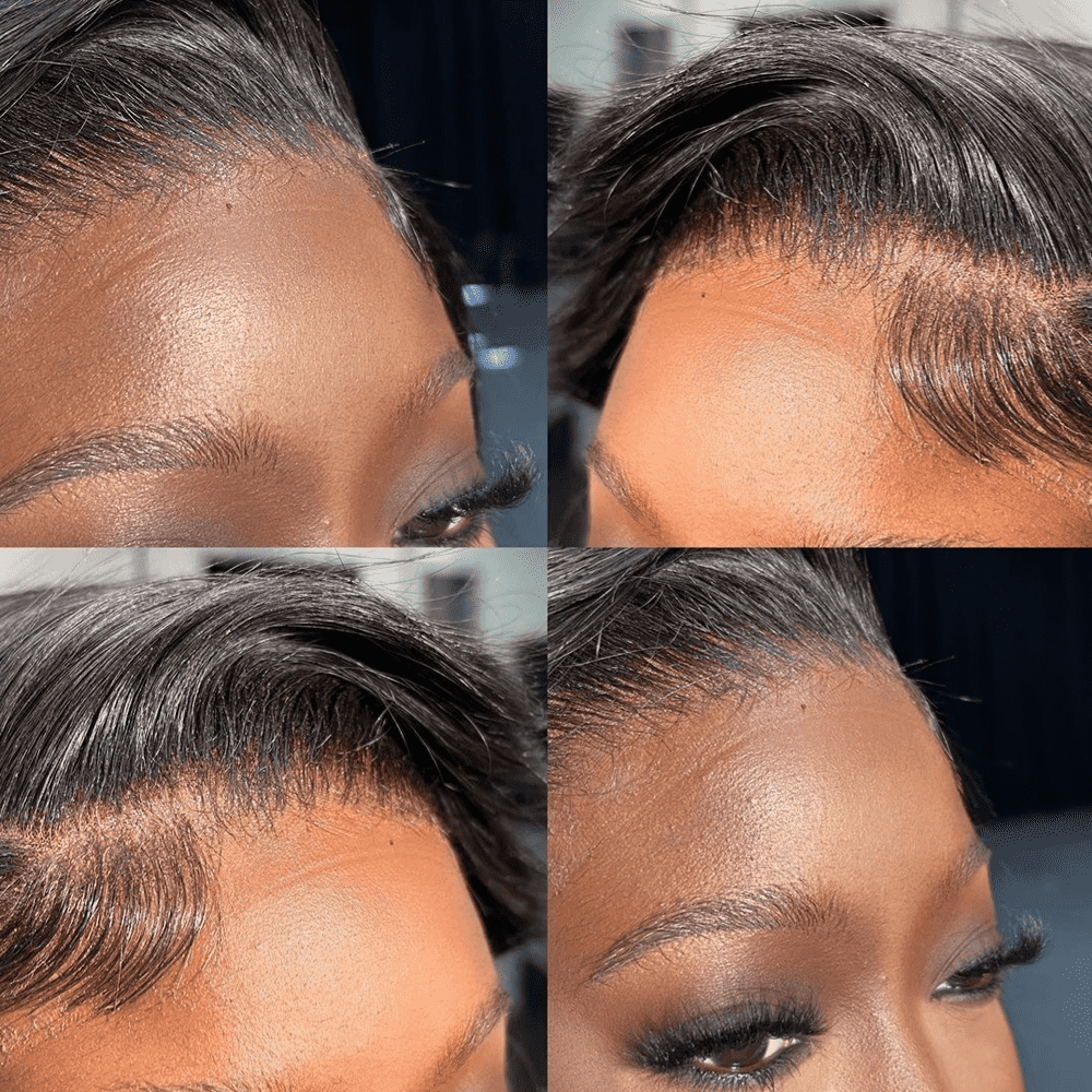 Geetahair Upgrade HD Lace Straight Bob Wig Crystal Clear Lace Human Hair Bob Wigs With Pre Plucked Natural Hairline