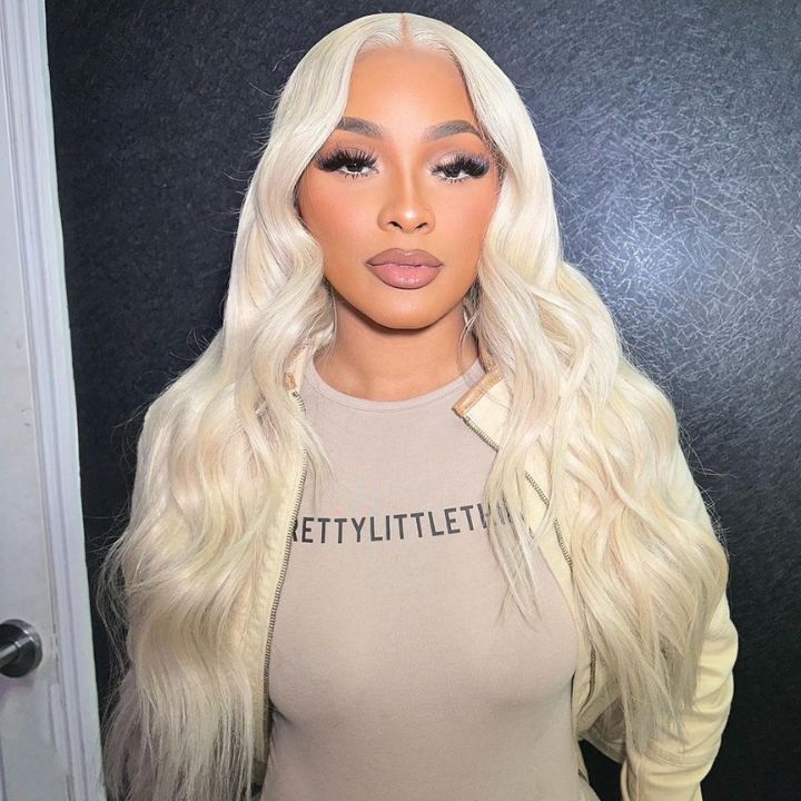 Wear Go Glueless 613 Blonde Body Wave/Straight Pre Cut HD Transparent Lace Human Hair Wigs With Air Cap Breathable Wig-Geeta Hair