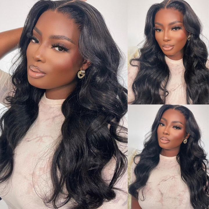 Glueless Wear Go 13x4/6x4.5 Body Wave/Loose Deep Wave/Curly/Kinky Straight Pre Cut HD Transaparent Lace Human Hair Wigs With Breathable Cap Air Wig-Geeta Hair