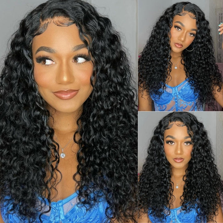 Glueless Wear Go 13x4/6x4.5 Body Wave/Loose Deep Wave/Curly/Kinky Straight Pre Cut HD Transaparent Lace Human Hair Wigs With Breathable Cap Air Wig-Geeta Hair