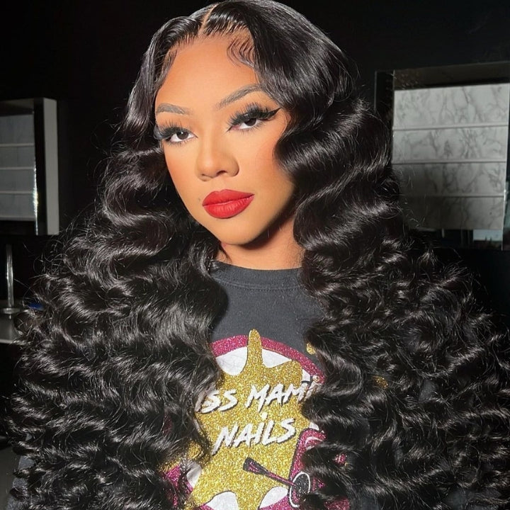 Glueless Wear Go 13x4/6x4.5 Body Wave/Loose Deep Wave/Curly/Kinky Straight Pre Cut HD Transaparent Lace Human Hair Wigs With Breathable Cap Air Wig-Geeta Hair