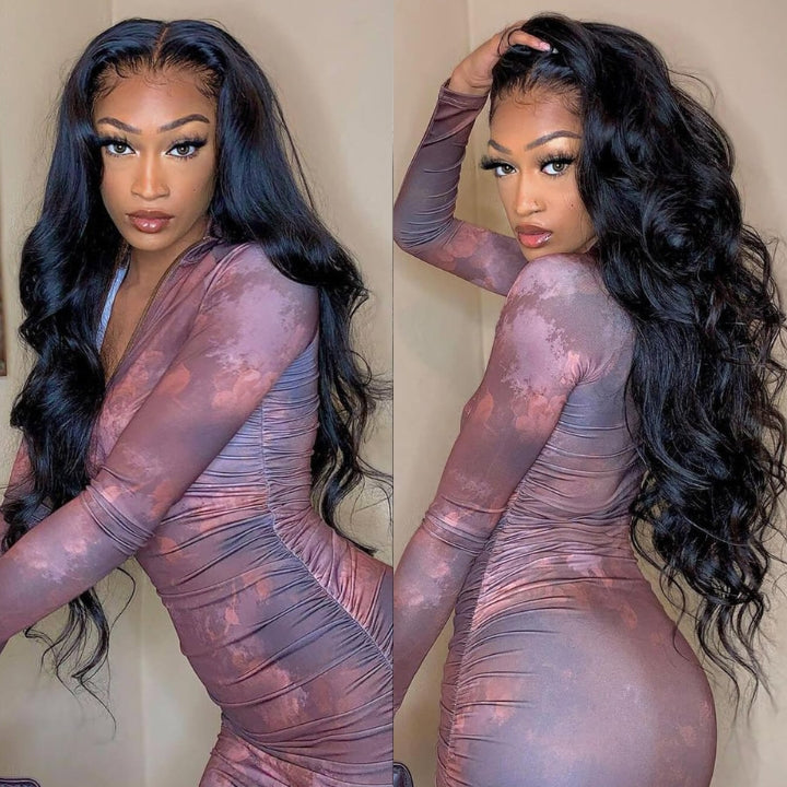 Body Wave Hair Glueless 5x5 HD Lace Closure Wig 100% Virgin Human Hair Wigs-Geeta Hair