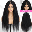 Glueless 13x4/6x4.5 Ladylike Curly Pre Cut HD Transaparent Lace 100% Virgin Human Hair Wigs With BreathablePre Plucked Hairline Cap Air Wig-Geeta Hair