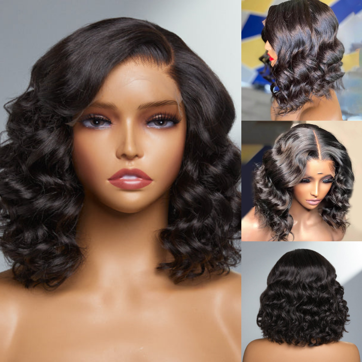 No Code 50% OFF Flash Sale: Glueless 6x4.5 Loose Wave Pre Cut HD Transaparent Lace Human Hair Wigs-Only 2 Days