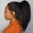 Kinky Straight Hair Wig 360 Hd Transparent Lace Front Wig Human Hair Wigs For Women Full End Glueless Brazilian Hair-GeetaHair