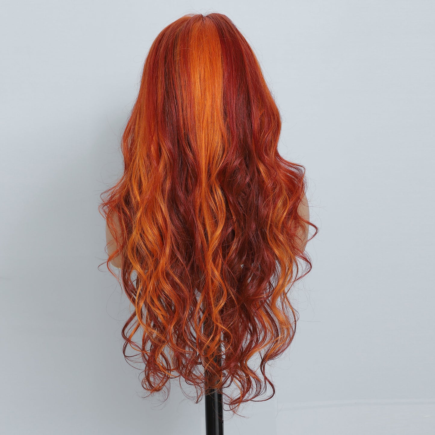 Highlight Red Ginger Body Wave Human Hair Wigs 180% HD Lace Frontal Wig Pre Plucked Glueless Wavy Lace Wigs For Women