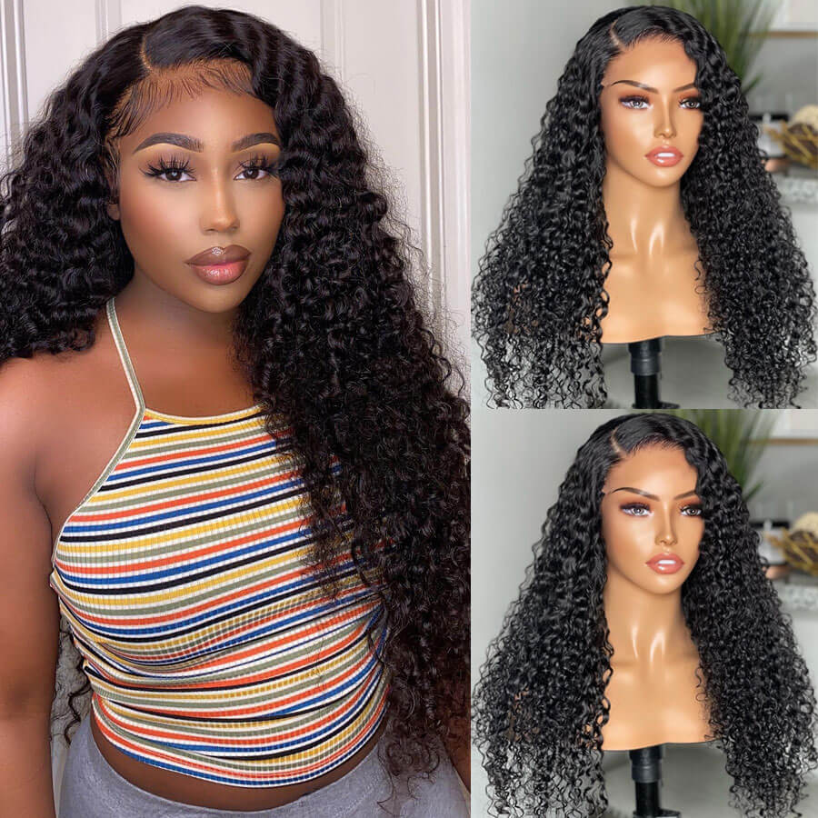 Valentine's Day Flash Sale: 5x5 Wear And Go & Glueless Curly Human Hair Wig, 48hrs Only