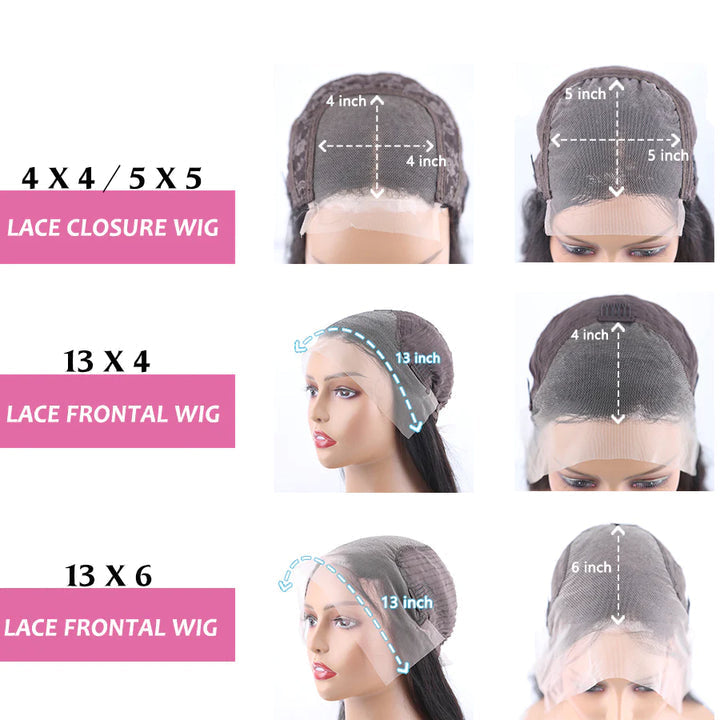 50%+Extra $100 OFF : Brown Body Wave Hair 5x5 HD Lace Bob Wig-Flash Sale, Only 2 Days