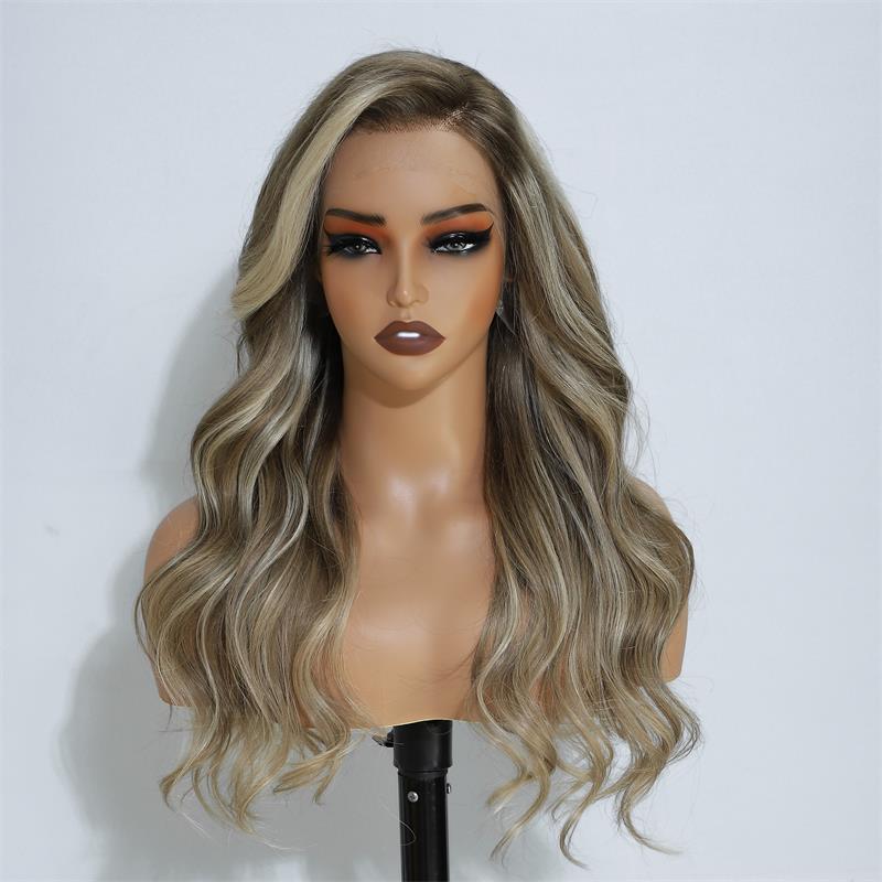 Wear and Go Glueless Wigs P16/613 Body Wave Lace Front Wigs Human Hair 13x4 HD Lace Wigs