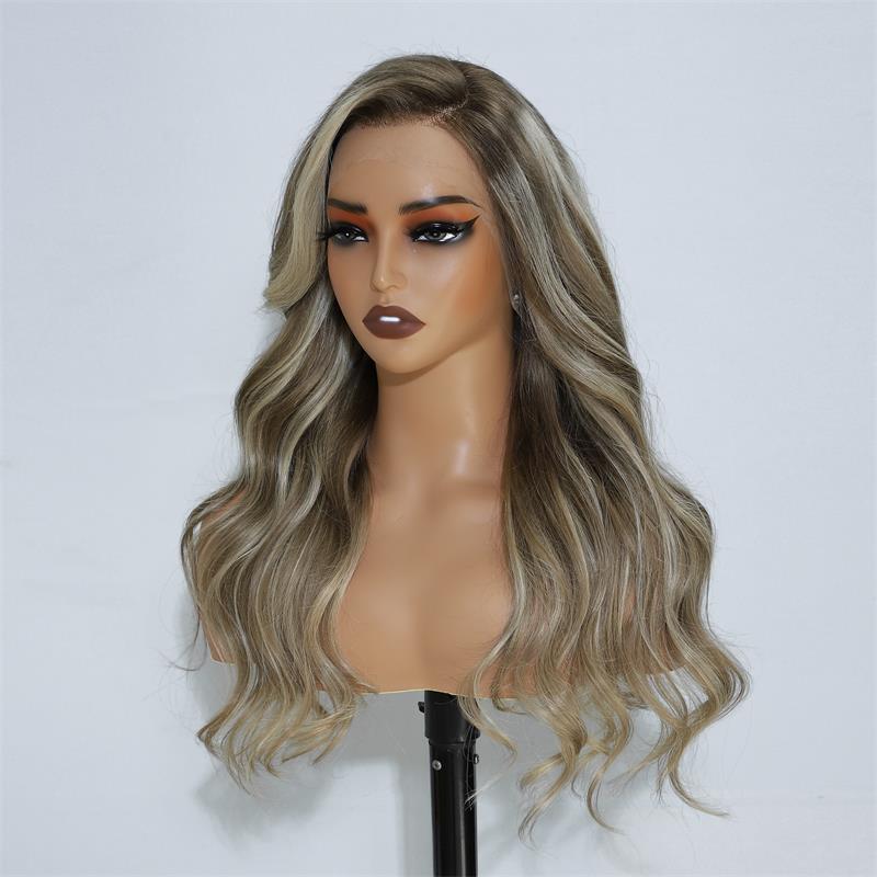 Wear and Go Glueless Wigs P16/613 Body Wave Lace Front Wigs Human Hair 13x4 HD Lace Wigs