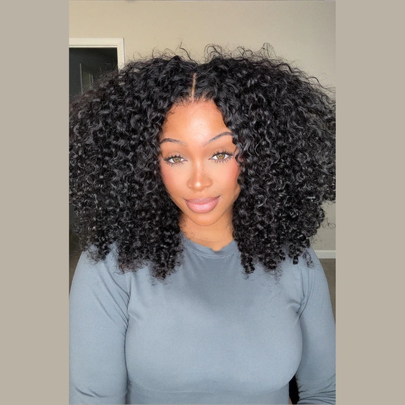 Effortless Curly Bob Wig