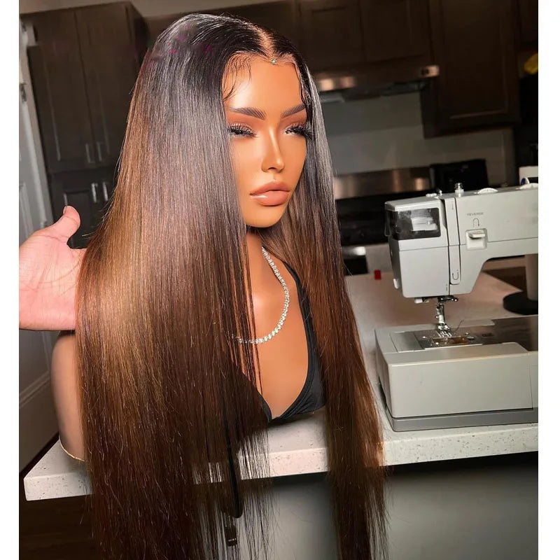 Silky Ombre Lace Wig