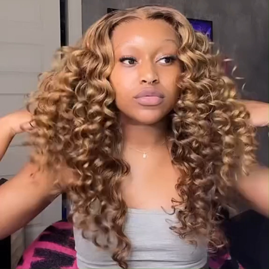 Effortless Curly Lace Wig