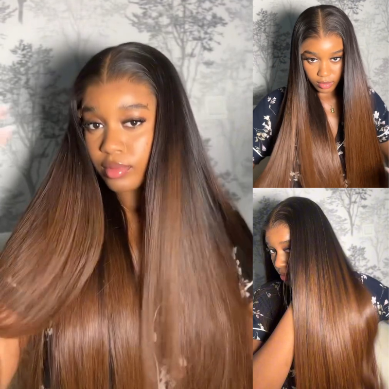 Silky Ombre Lace Wig