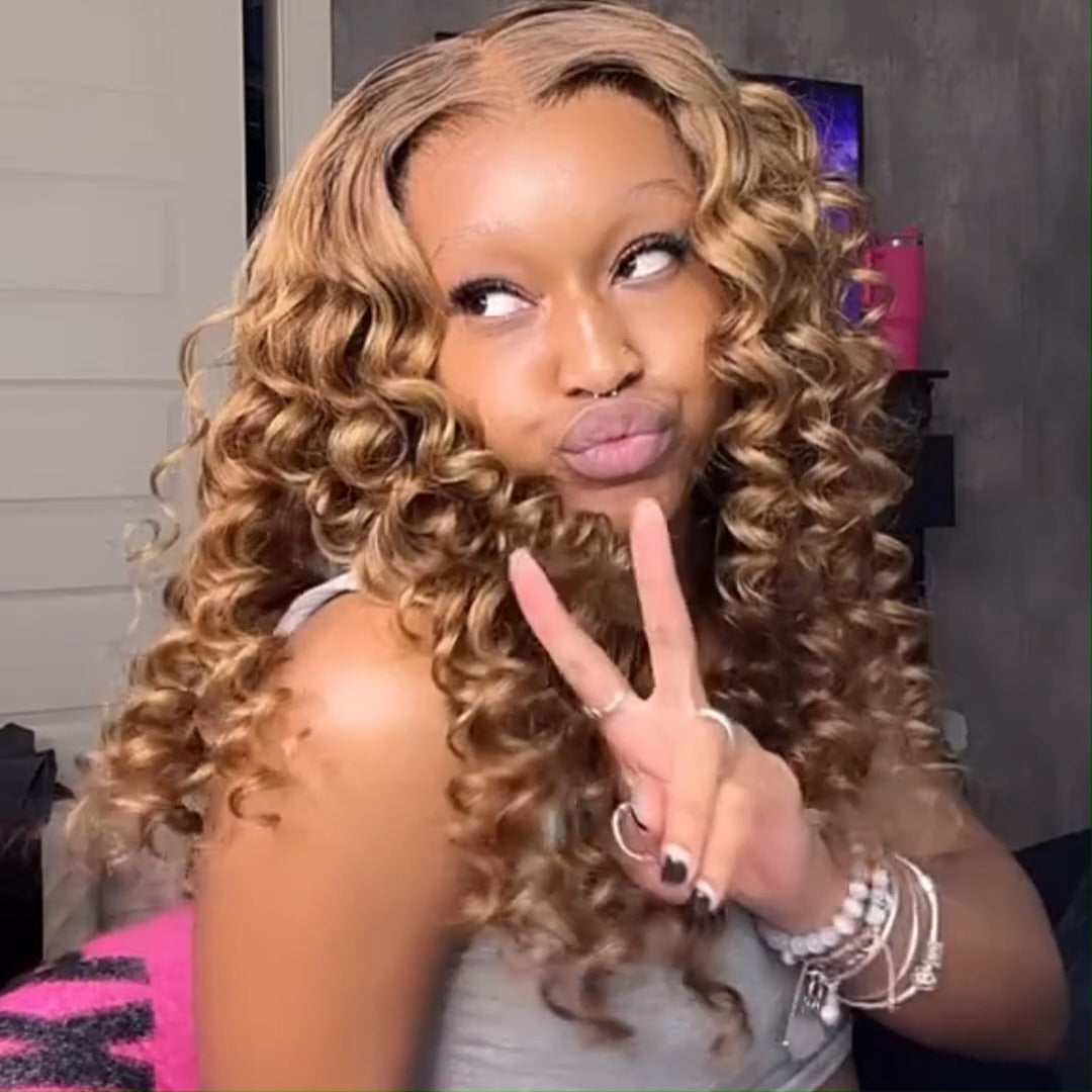 Effortless Curly Lace Wig