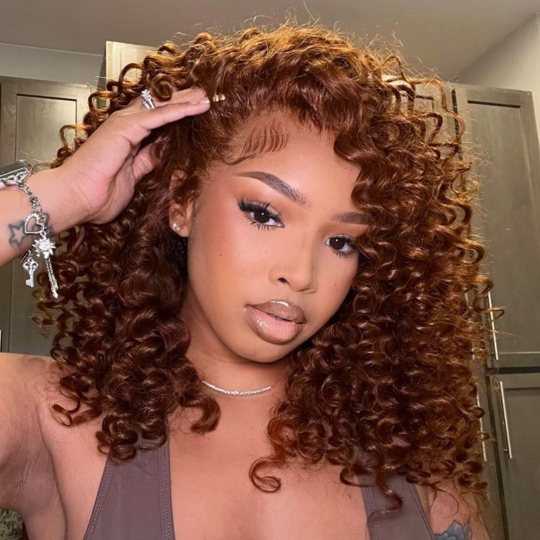 Bouncy Chocolate Wig Delight