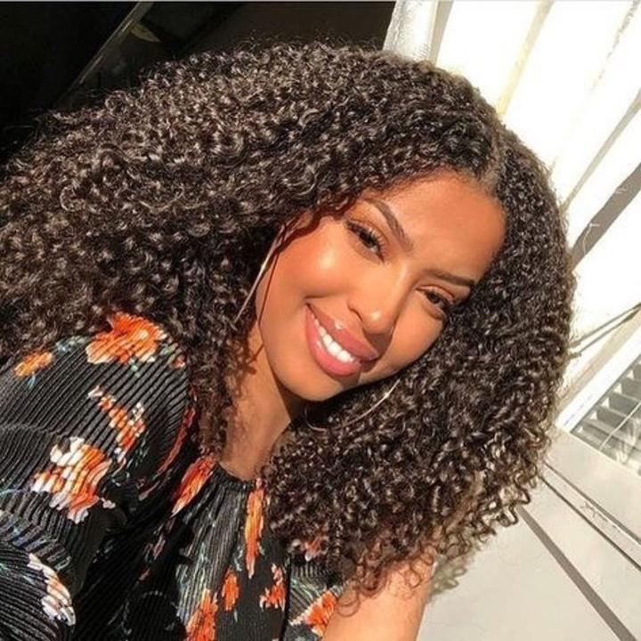 Bogo Sale: $179=V Part Curly 16" Wig + 10" Bob Straight Wig With Bangs
