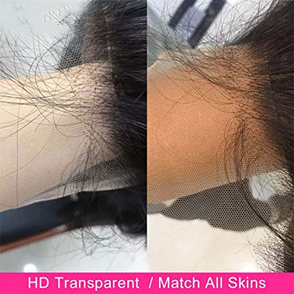 Water Wave Wig 13x4 HD Lace Front Wig Pre Plucked Headline 100% Real Human Hair Wig-Geetahair