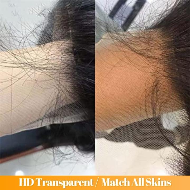 No Code 50% OFF Flash Sale: Glueless 6x4.5 Body Wave Pre Cut HD Transaparent Lace Human Hair Wigs-Only 2 Days